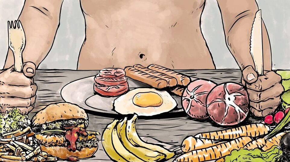 Nutrición dietética por potencia